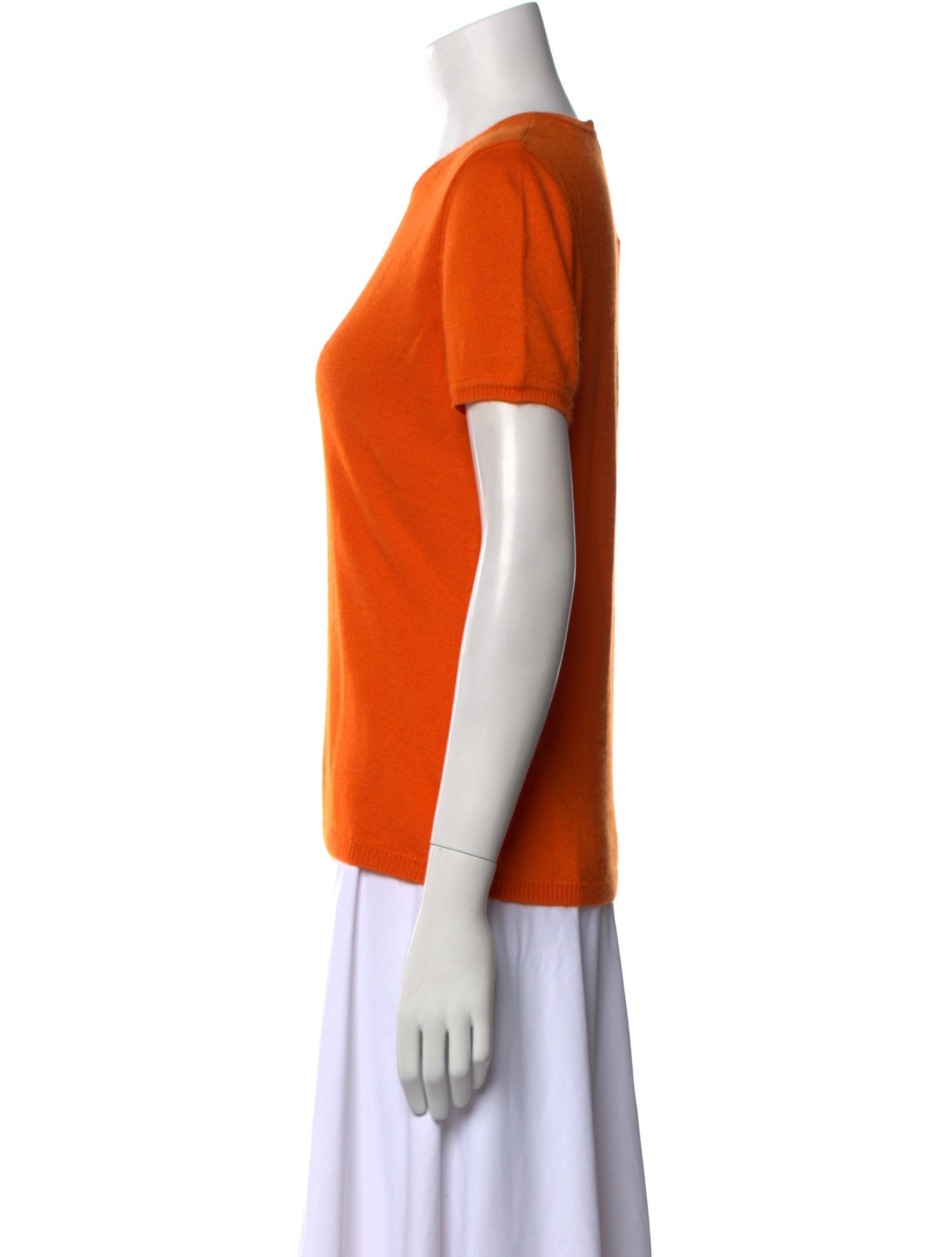 Bill Blass Cashmere Crew Neck T-Shirt