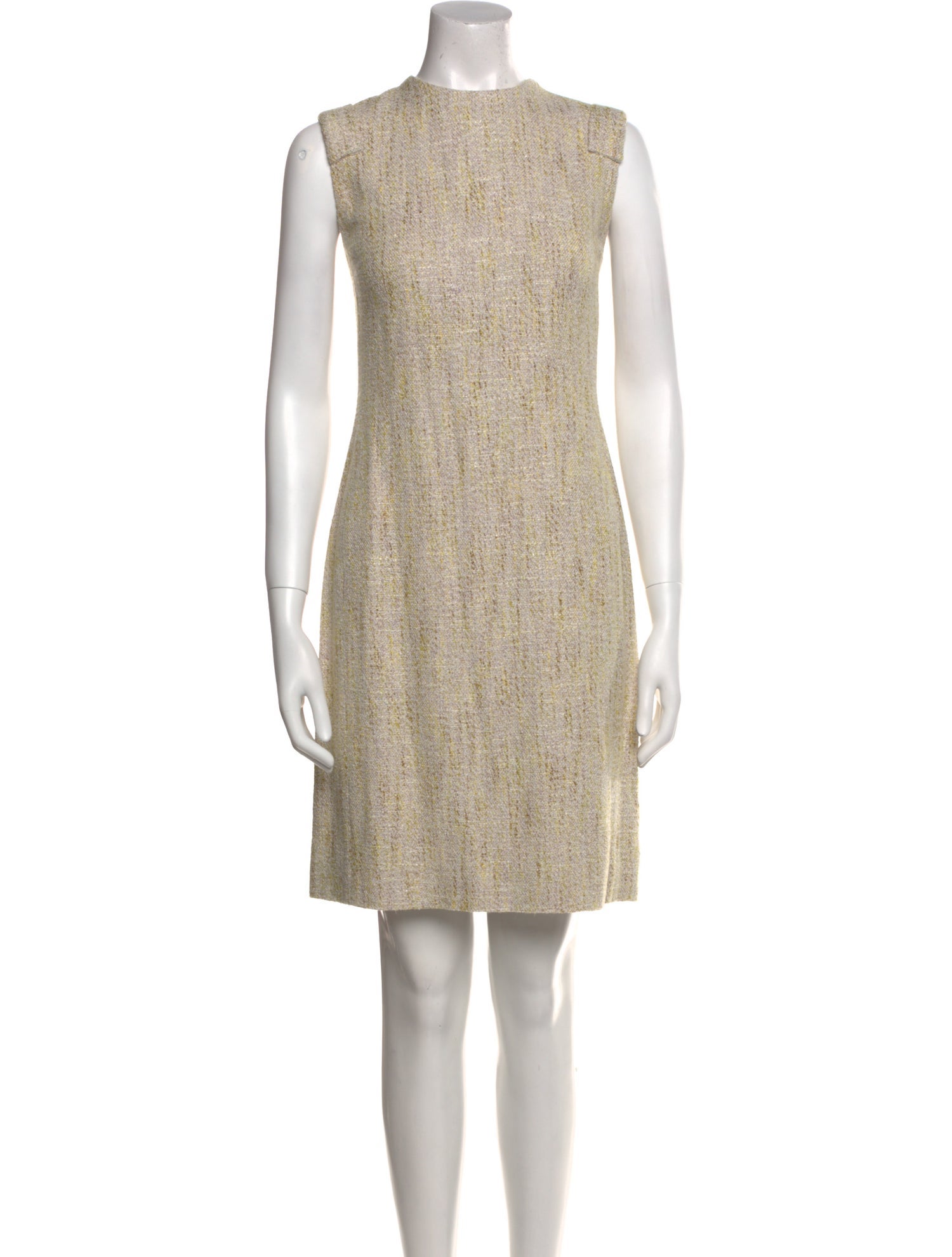 Bill Blass Crew Neck Knee-Length Dress