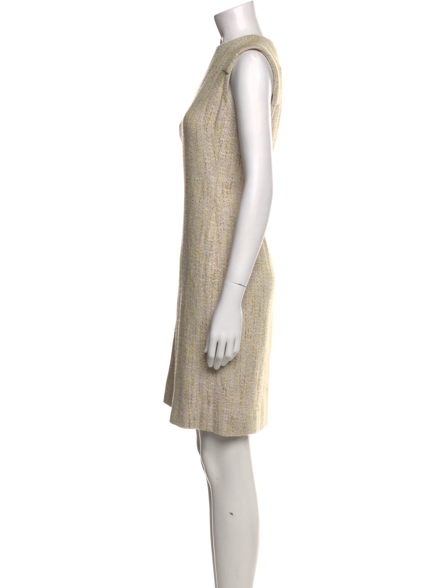 Bill Blass Crew Neck Knee-Length Dress