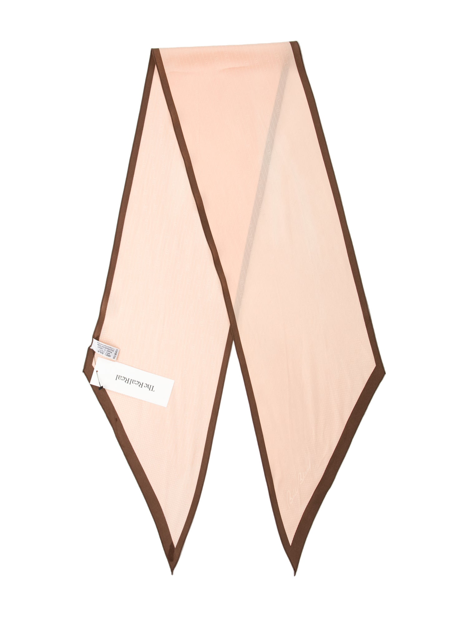 Bill Blass Syra Scarf Dickey Silk Scarf