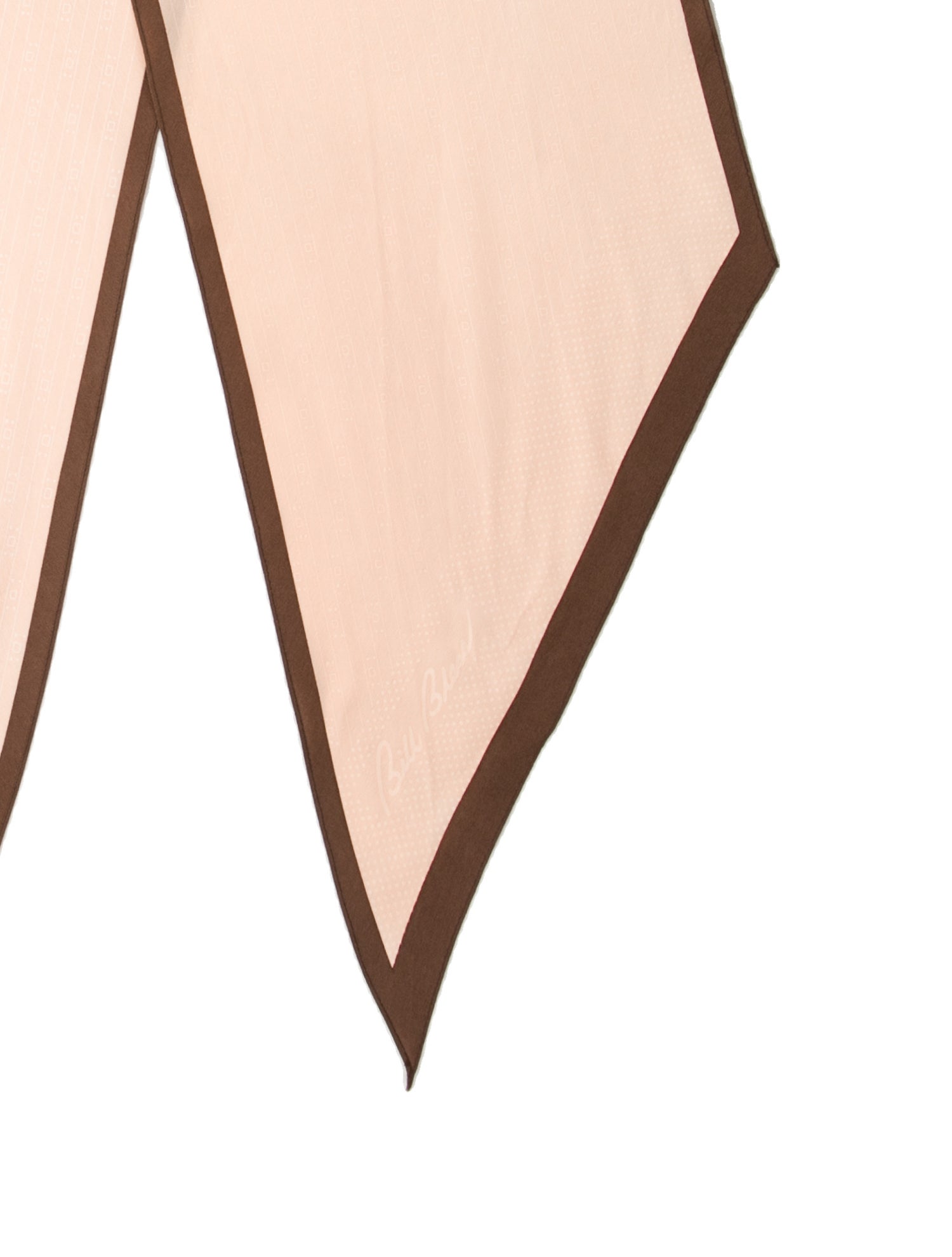 Bill Blass Syra Scarf Dickey Silk Scarf