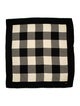 Bill Blass Silk Plaid Print Scarf
