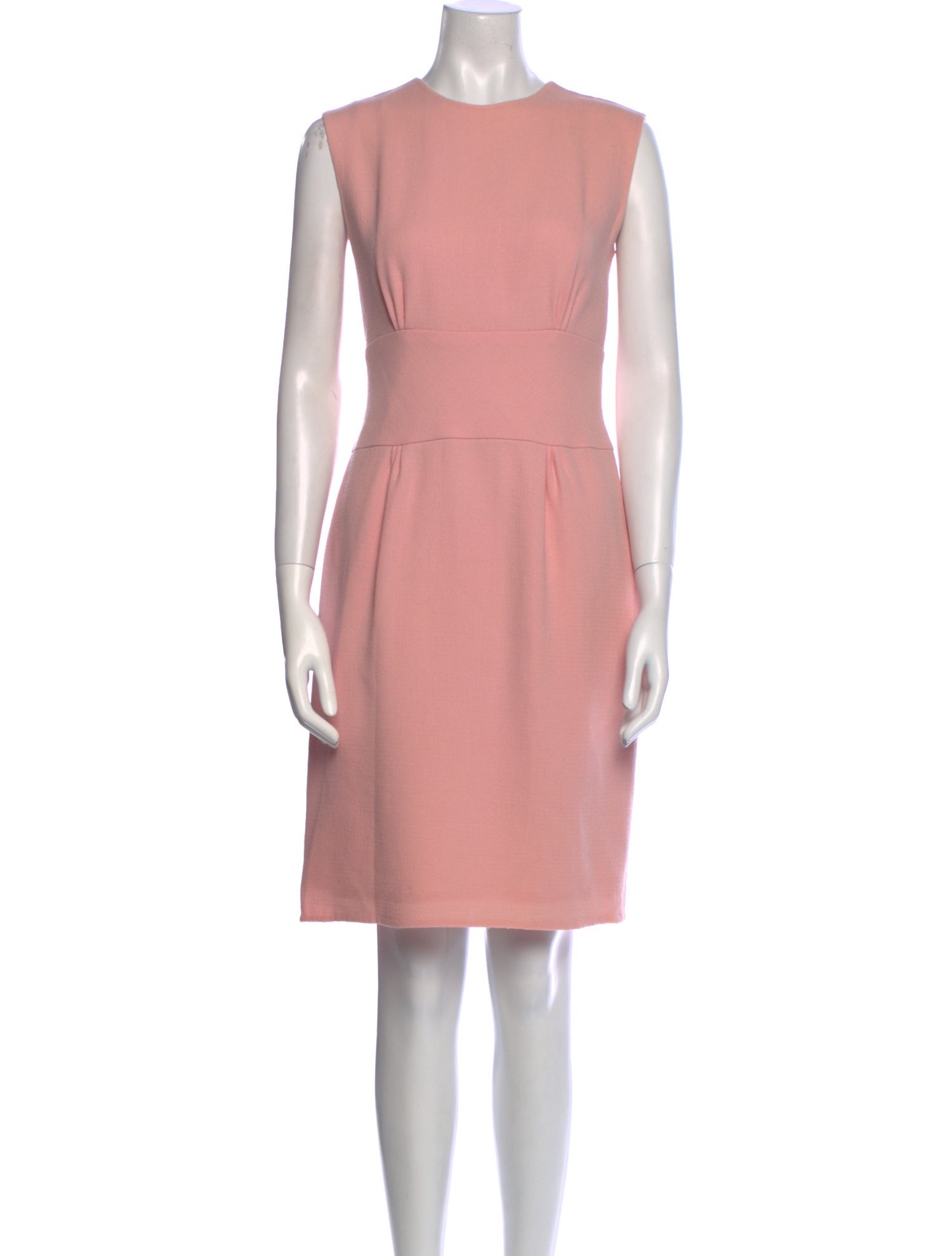 Bill Blass Crew Neck Knee-Length Dress