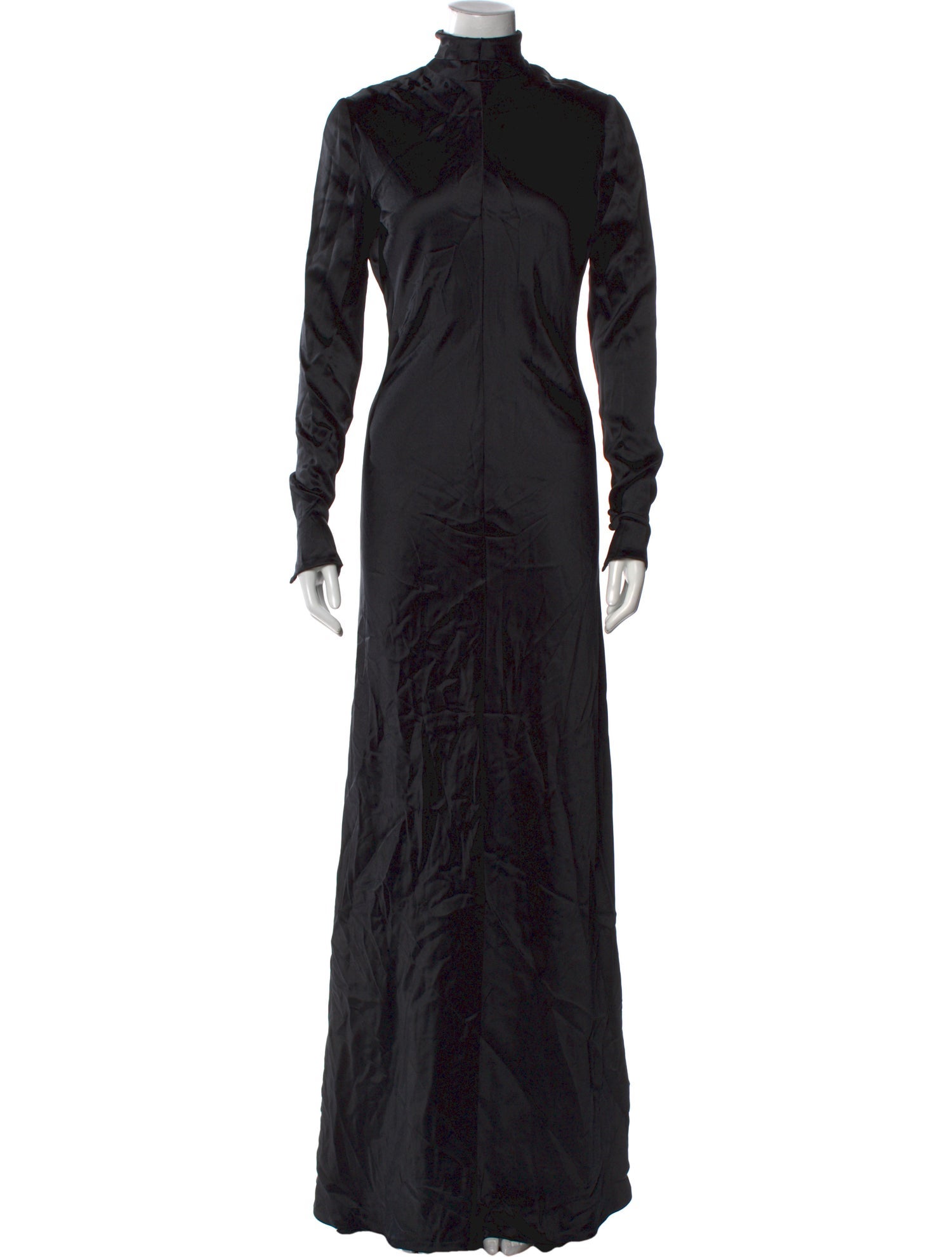 Bill Blass Turtleneck Long Dress