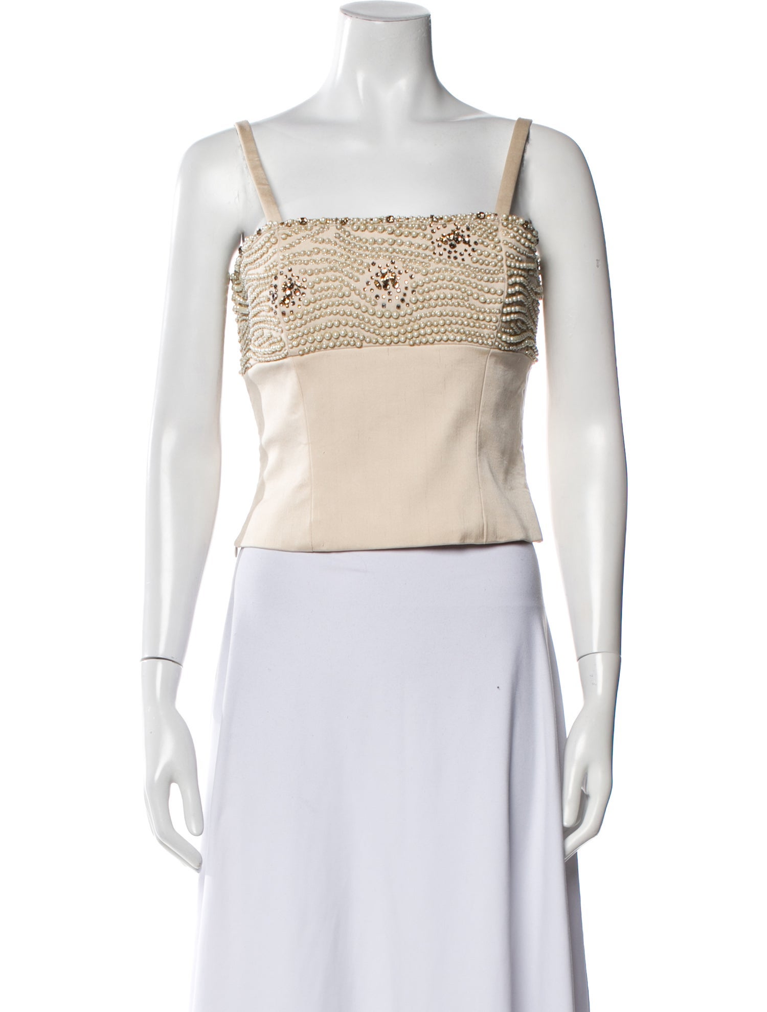 Bill Blass Vintage Late 2000's - Early 2010's Crop Top