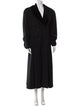 Bill Blass Wool Faux Fur Coat