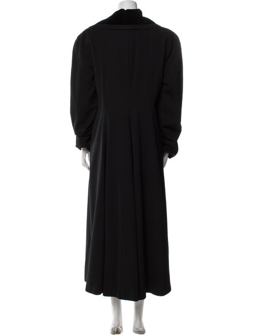 Bill Blass Wool Faux Fur Coat