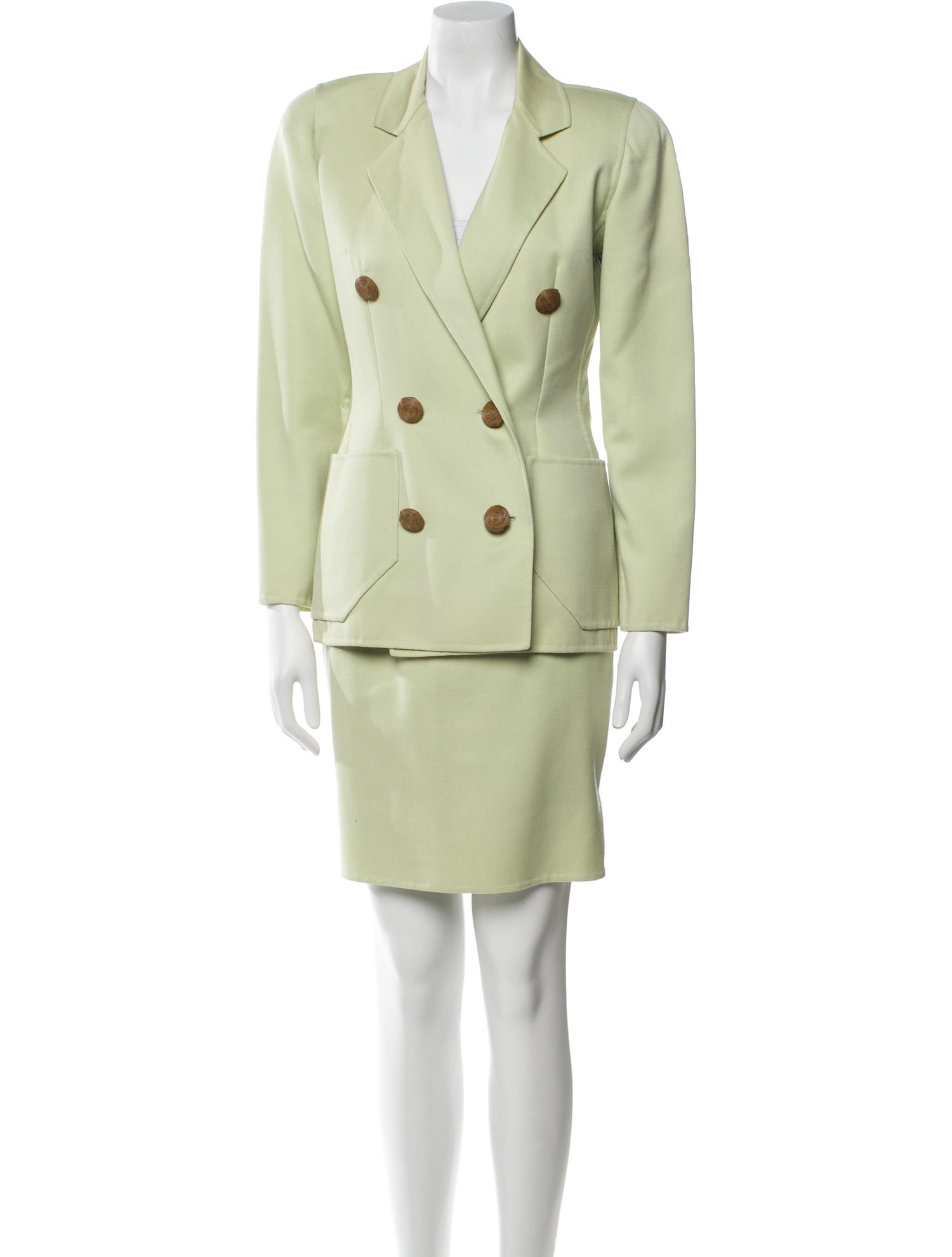 Bill Blass Vintage 1980's Skirt Suit