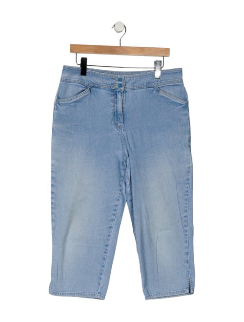 Bill Blass High-Rise Straight Leg Jeans