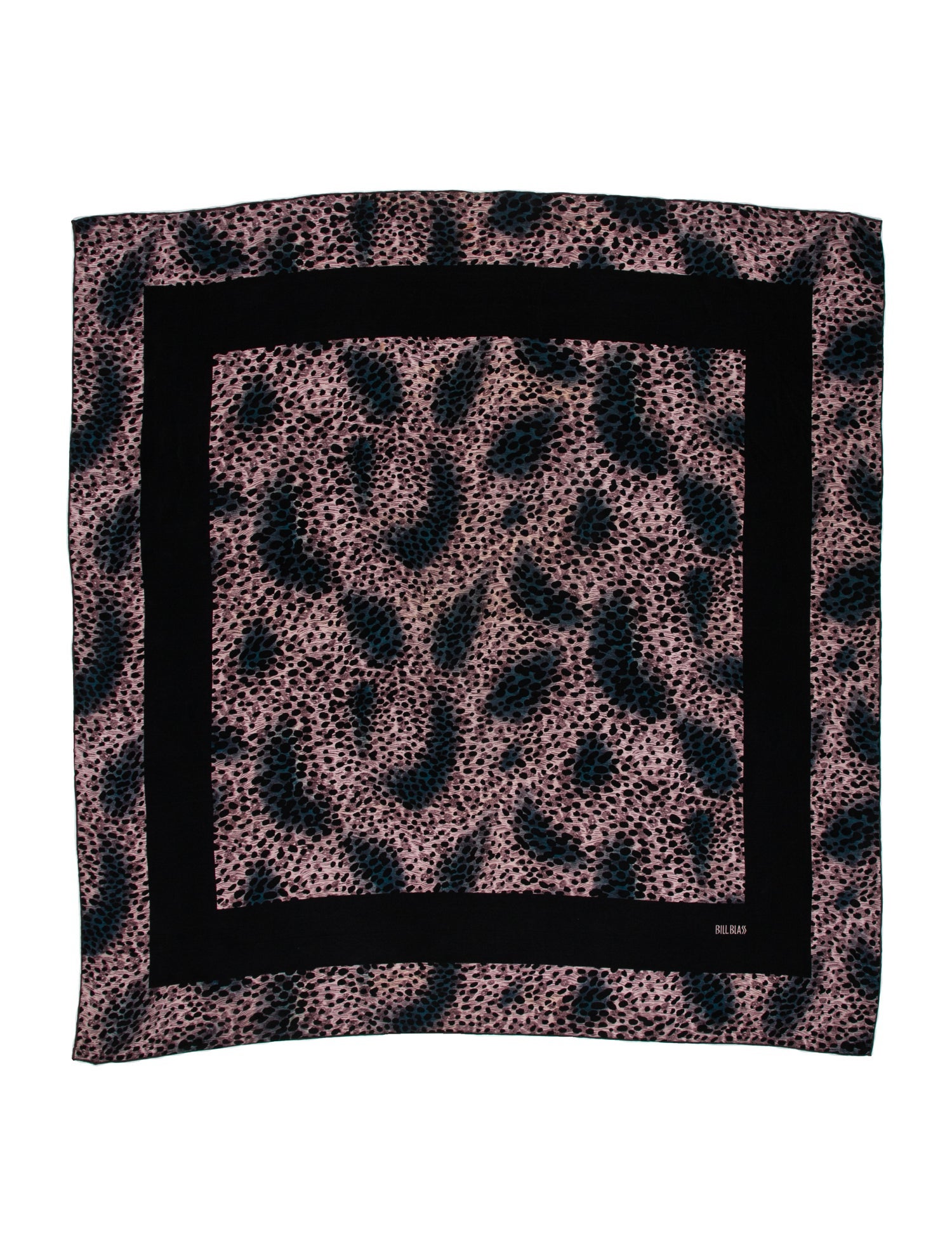 Bill Blass Silk Printed Scarf