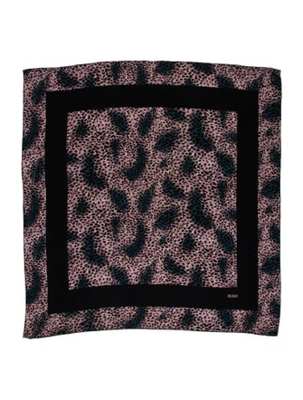 Bill Blass Silk Printed Scarf