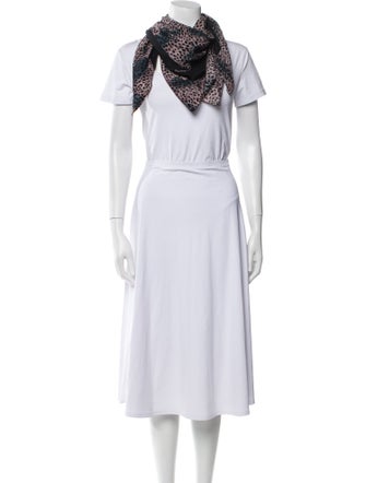 Bill Blass Silk Printed Scarf