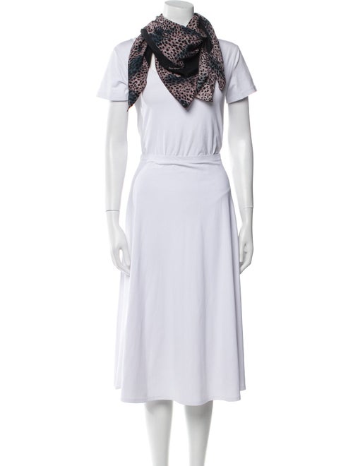 Bill Blass Silk Printed Scarf