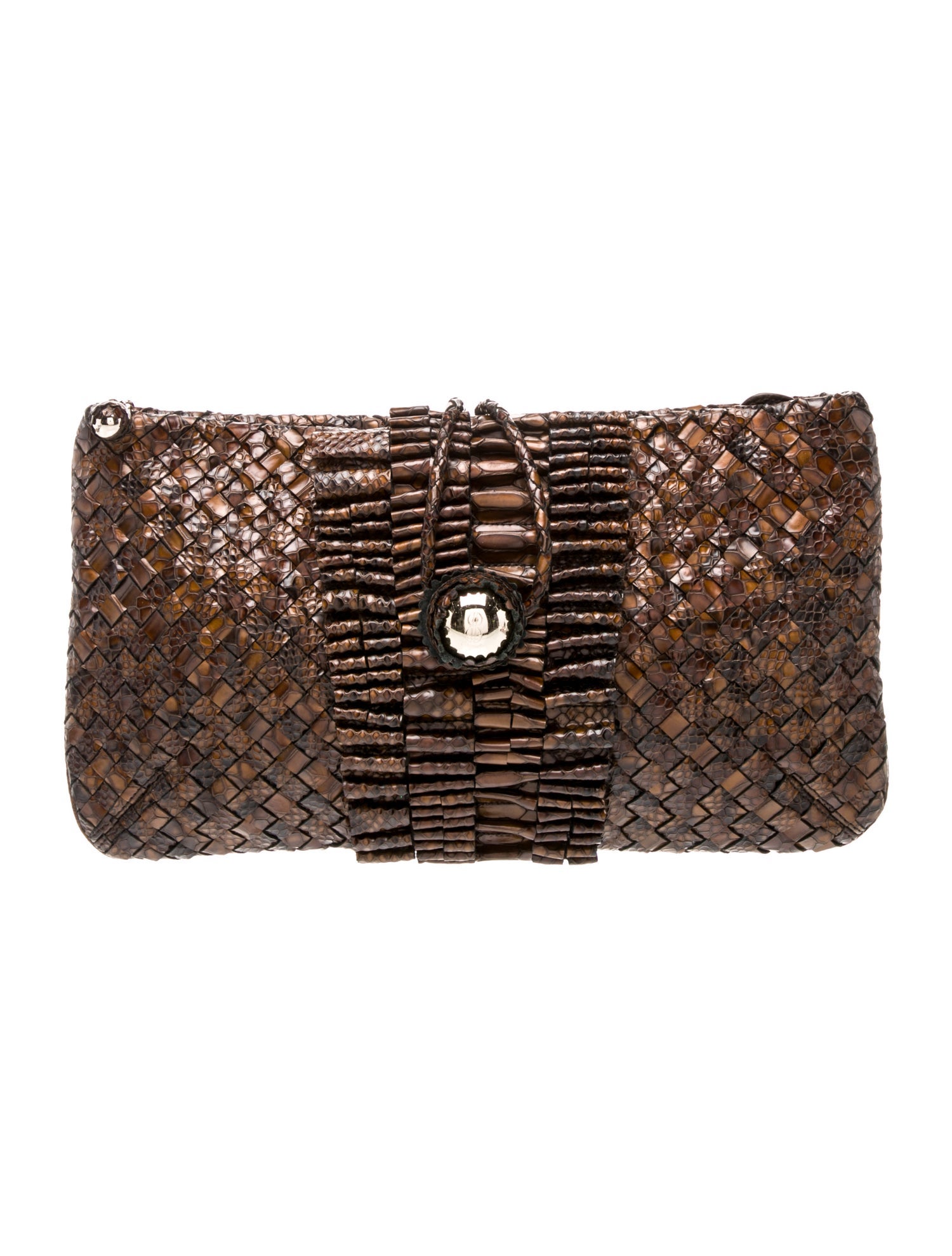 Bill Blass Leather Clutch