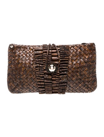 Bill Blass Leather Clutch