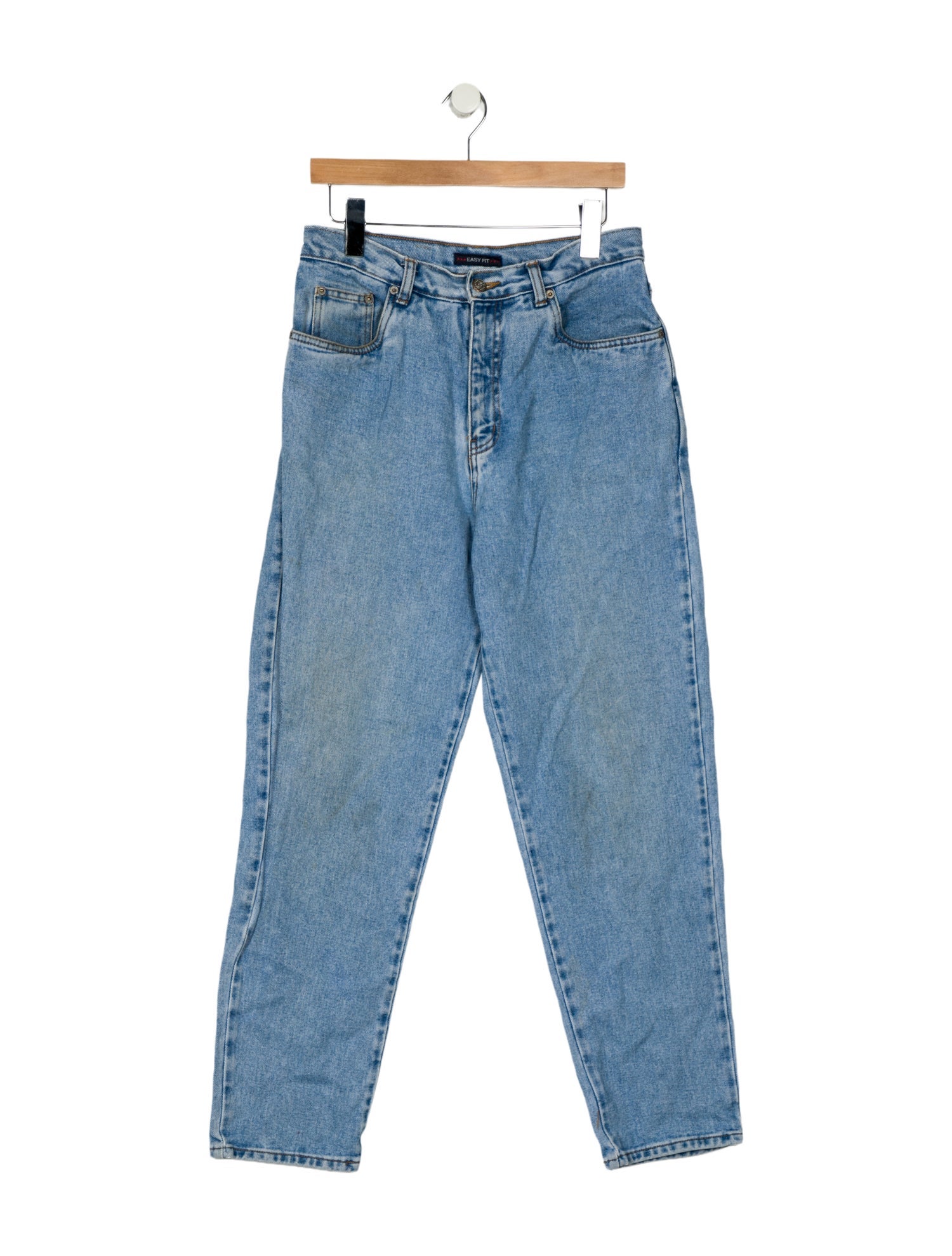 Bill Blass High-Rise Straight Leg Jeans