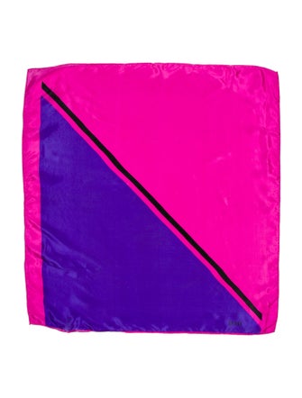 Bill Blass Silk Printed Scarf