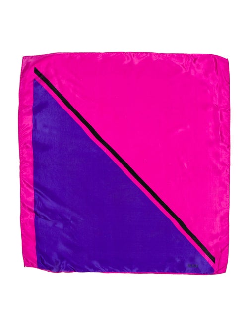 Bill Blass Silk Printed Scarf