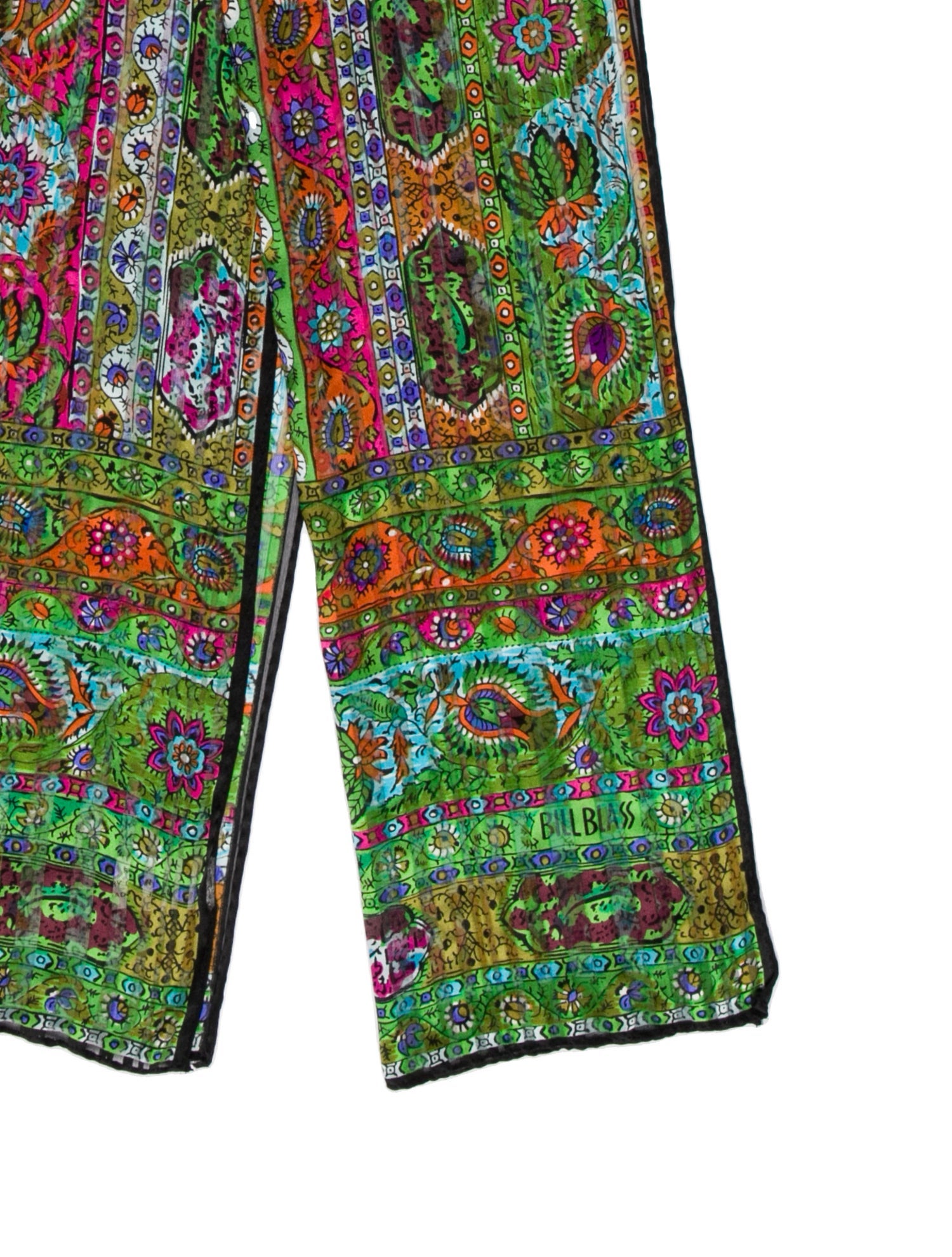 Bill Blass Silk Printed Scarf