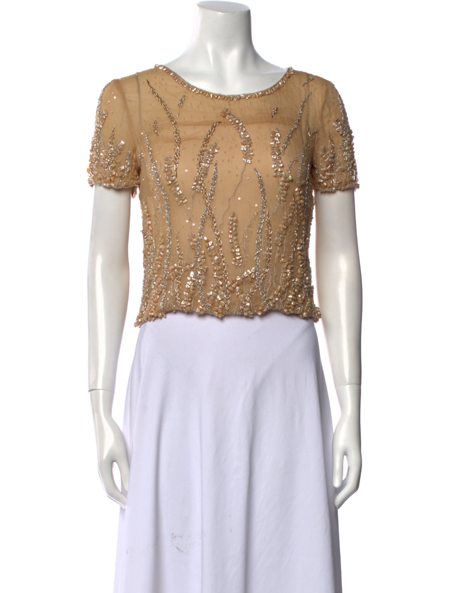 Bill Blass Vintage Late 1990's - Early 2000's Crop Top