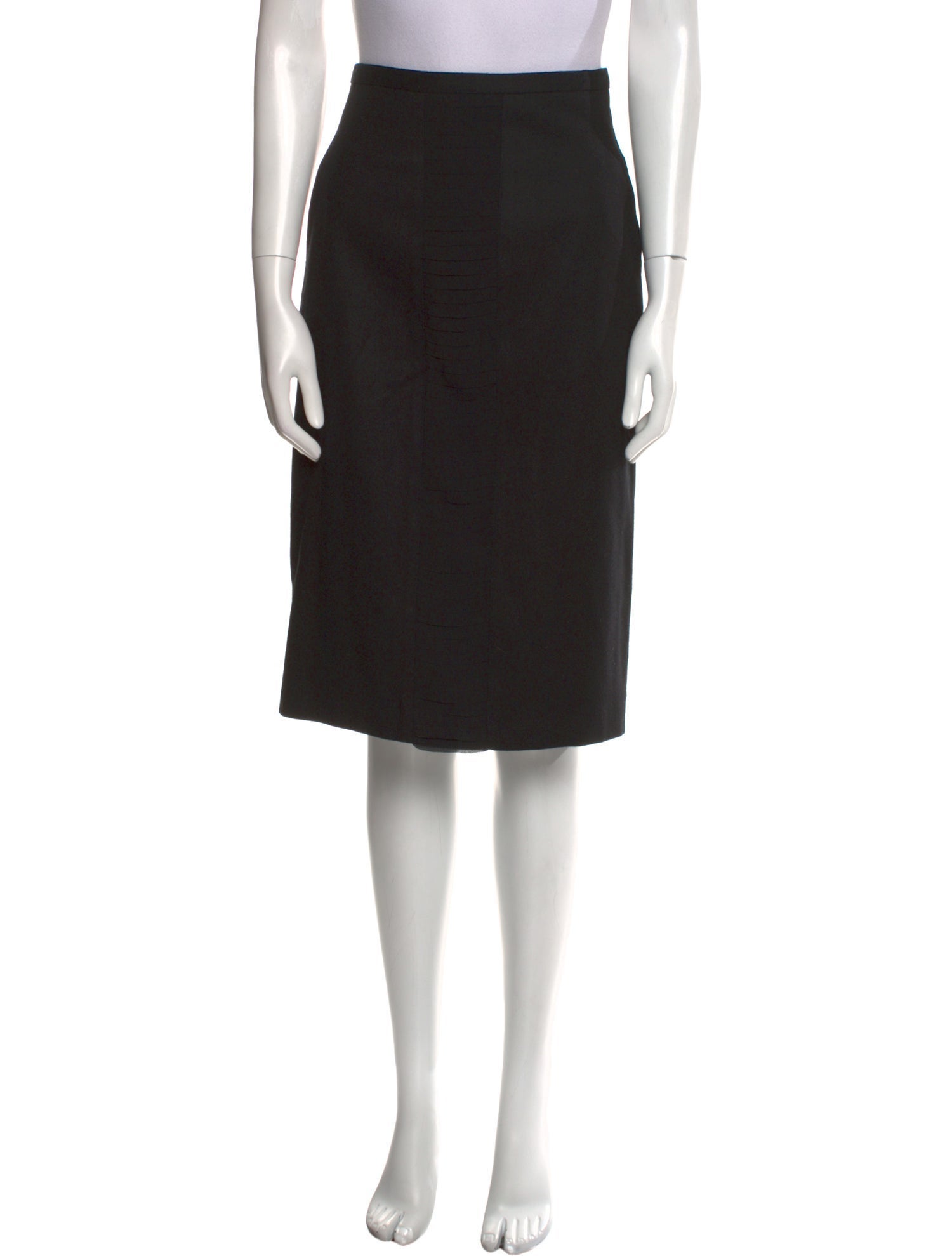 Bill Blass Wool Knee-Length Skirt