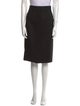 Bill Blass Wool Knee-Length Skirt