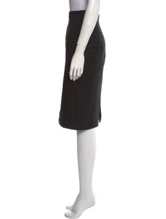 Bill Blass Wool Knee-Length Skirt