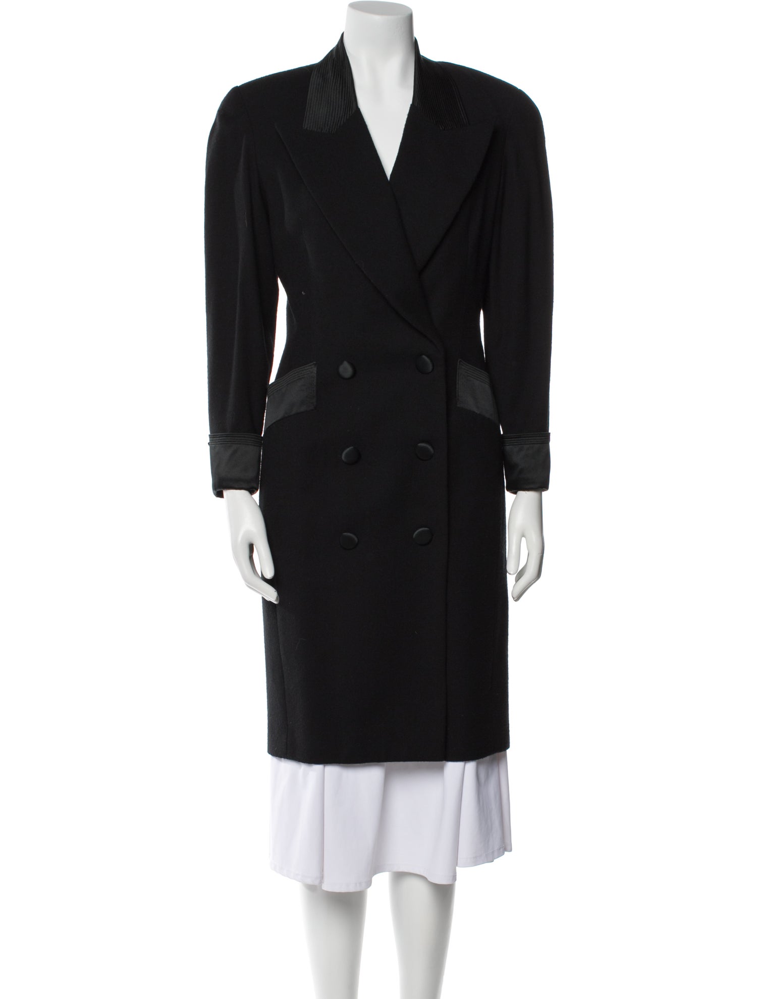Bill Blass Wool Peacoat