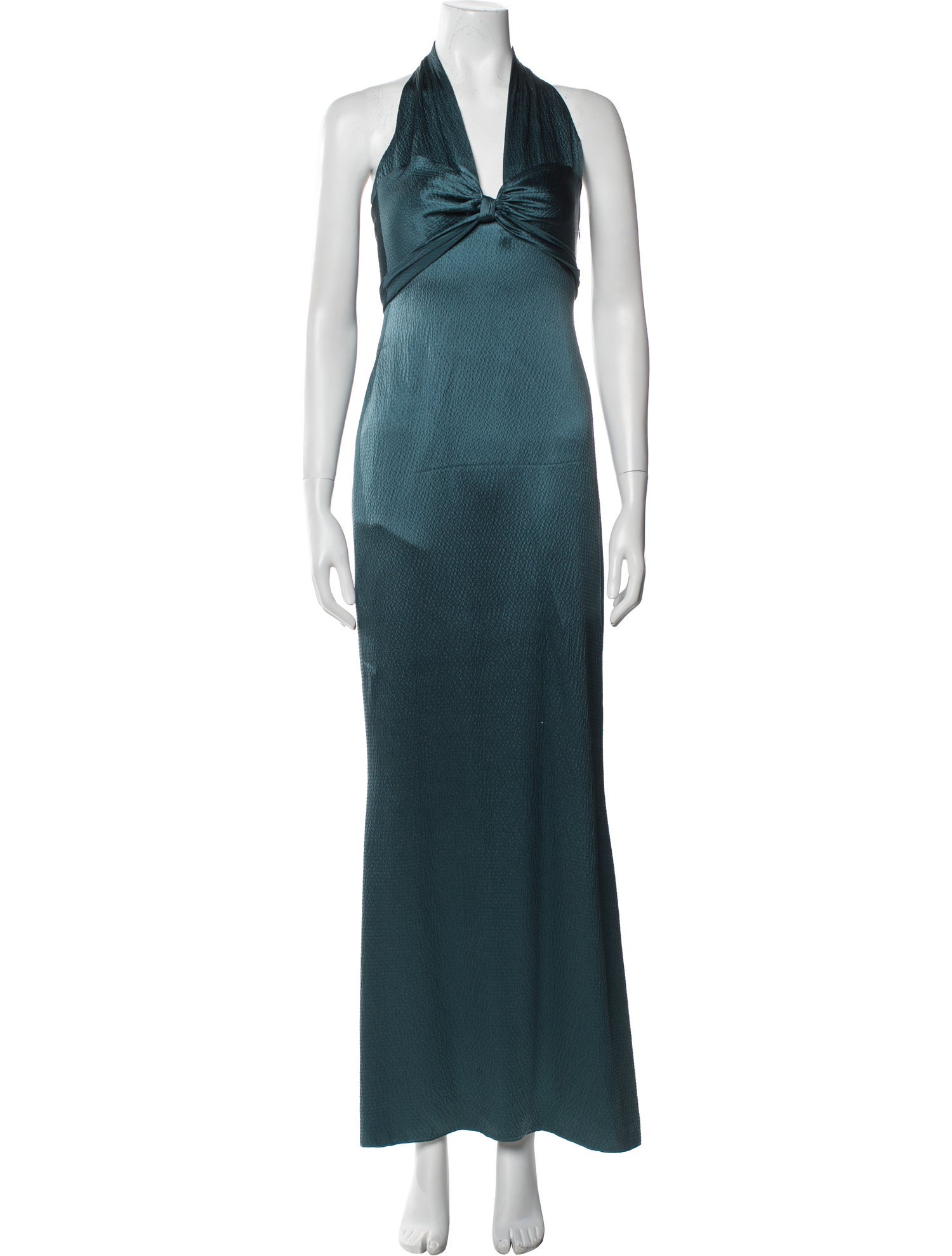 Bill Blass Halterneck Long Dress