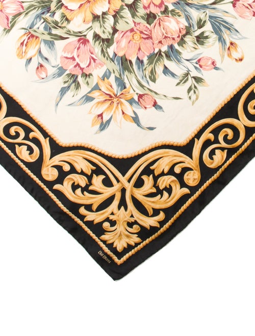 Bill Blass Silk Printed Scarf