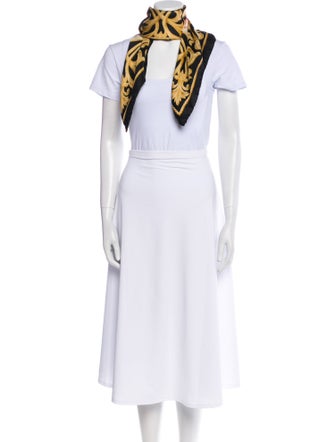 Bill Blass Silk Printed Scarf