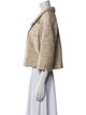 Bill Blass Tweed Pattern Evening Jacket