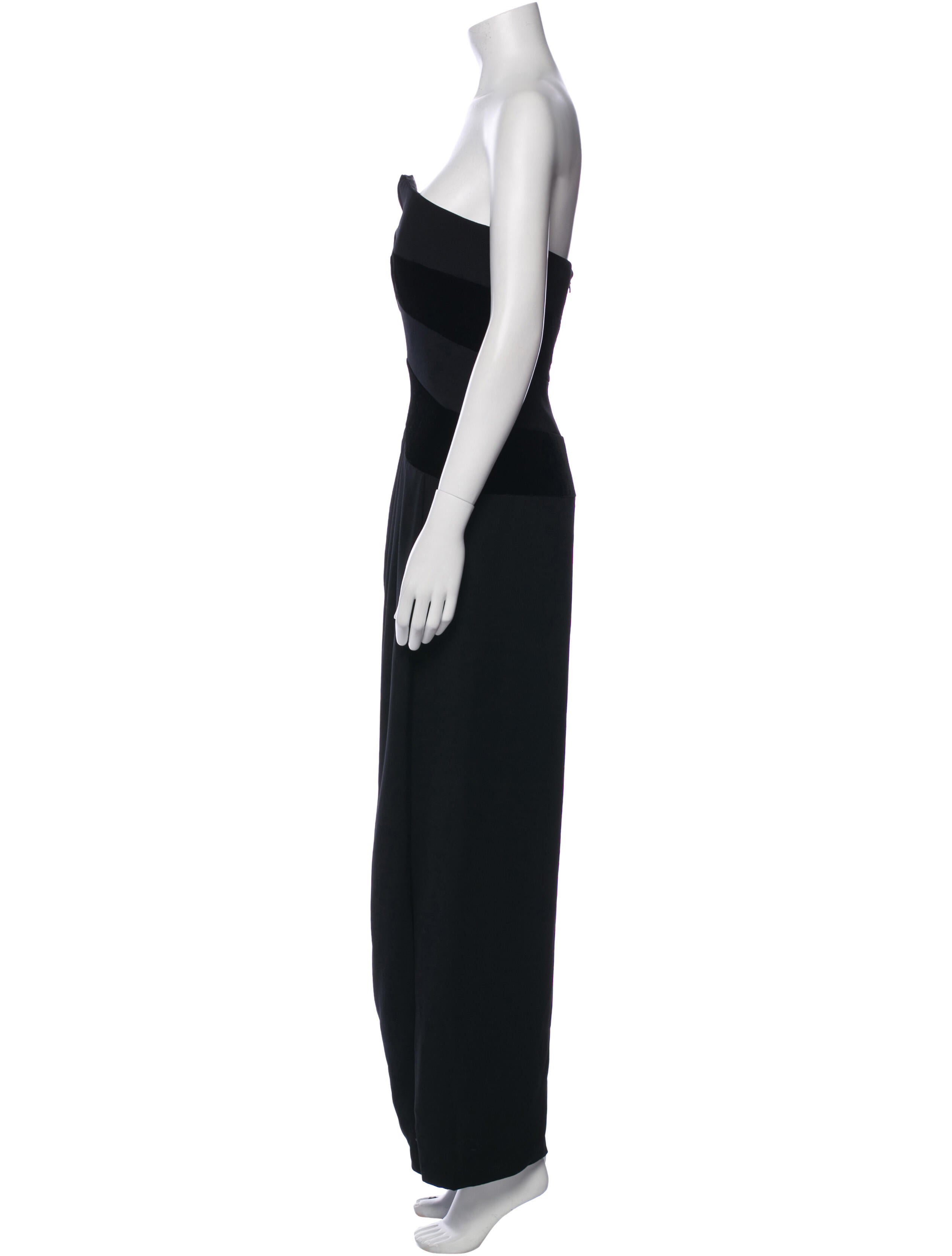 Bill Blass Strapless Long Dress