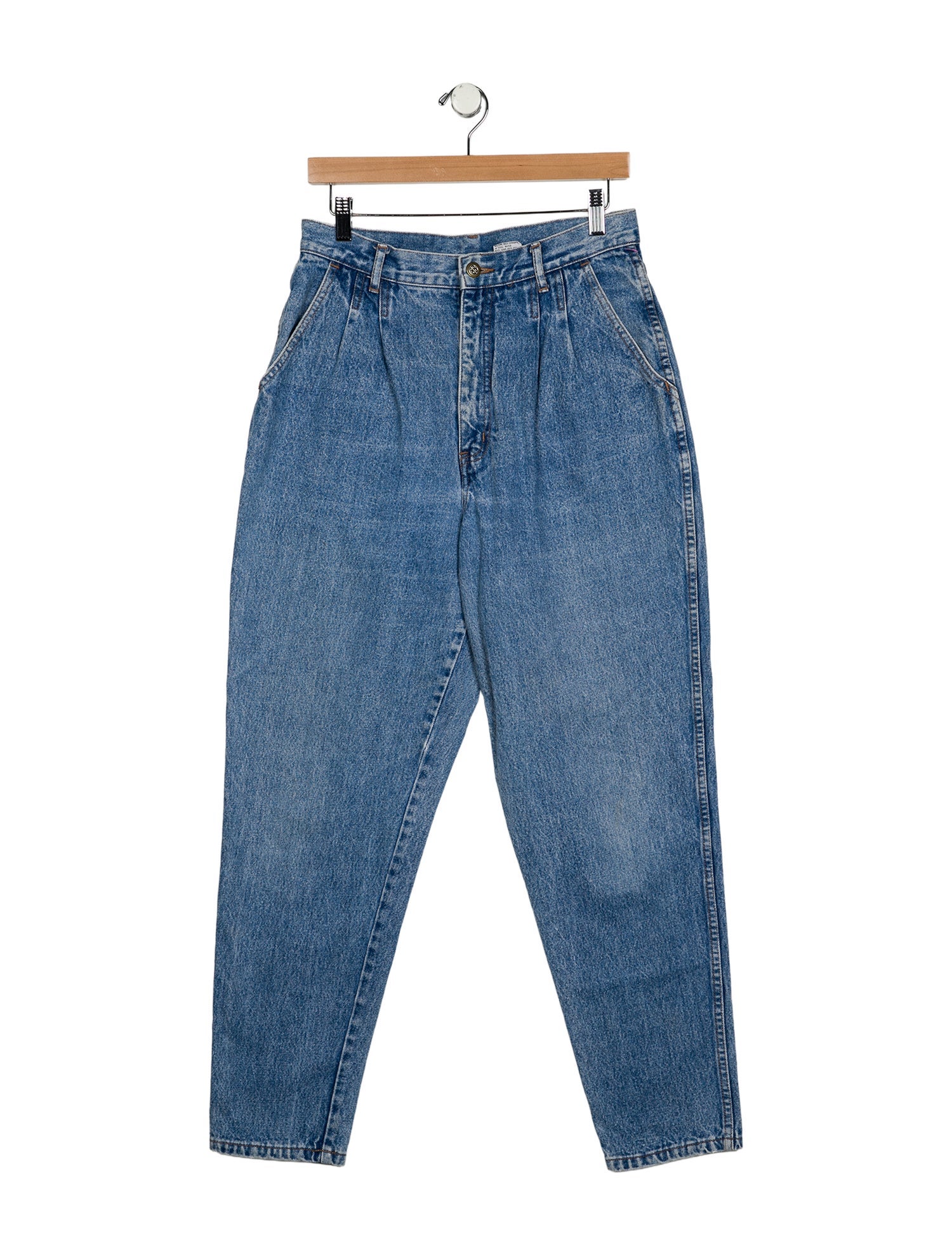 Bill Blass High-Rise Straight Leg Jeans