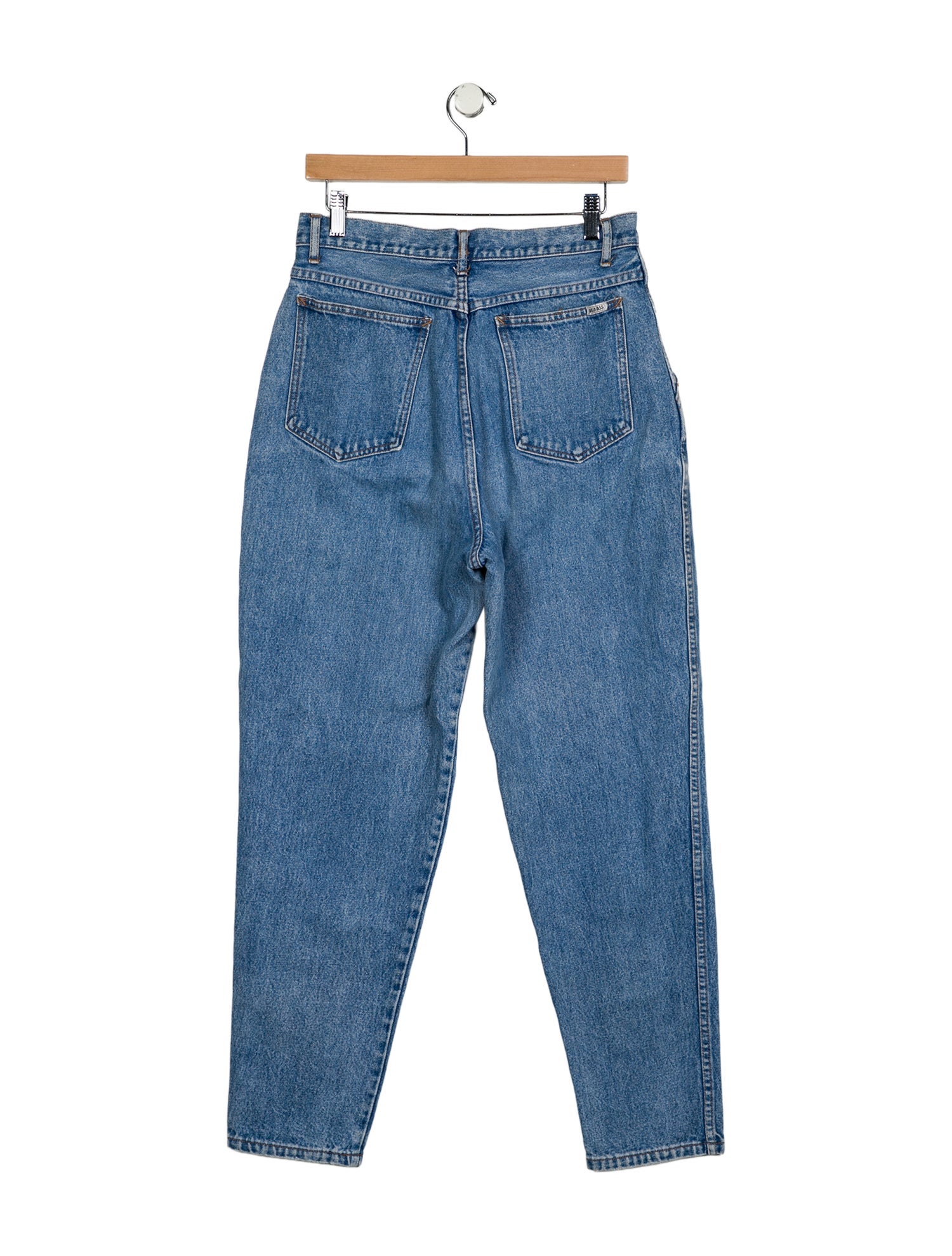 Bill Blass High-Rise Straight Leg Jeans