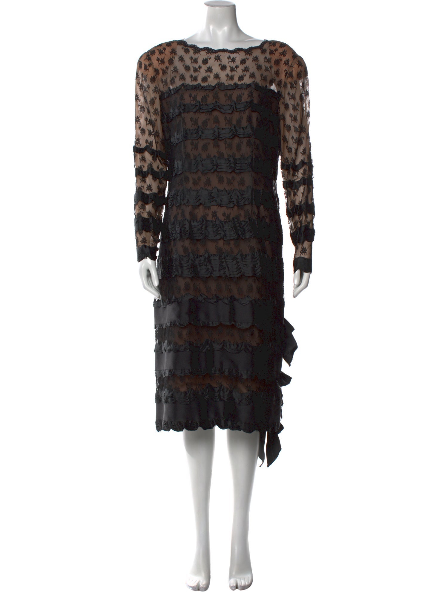 Bill Blass Vintage Midi Length Dress