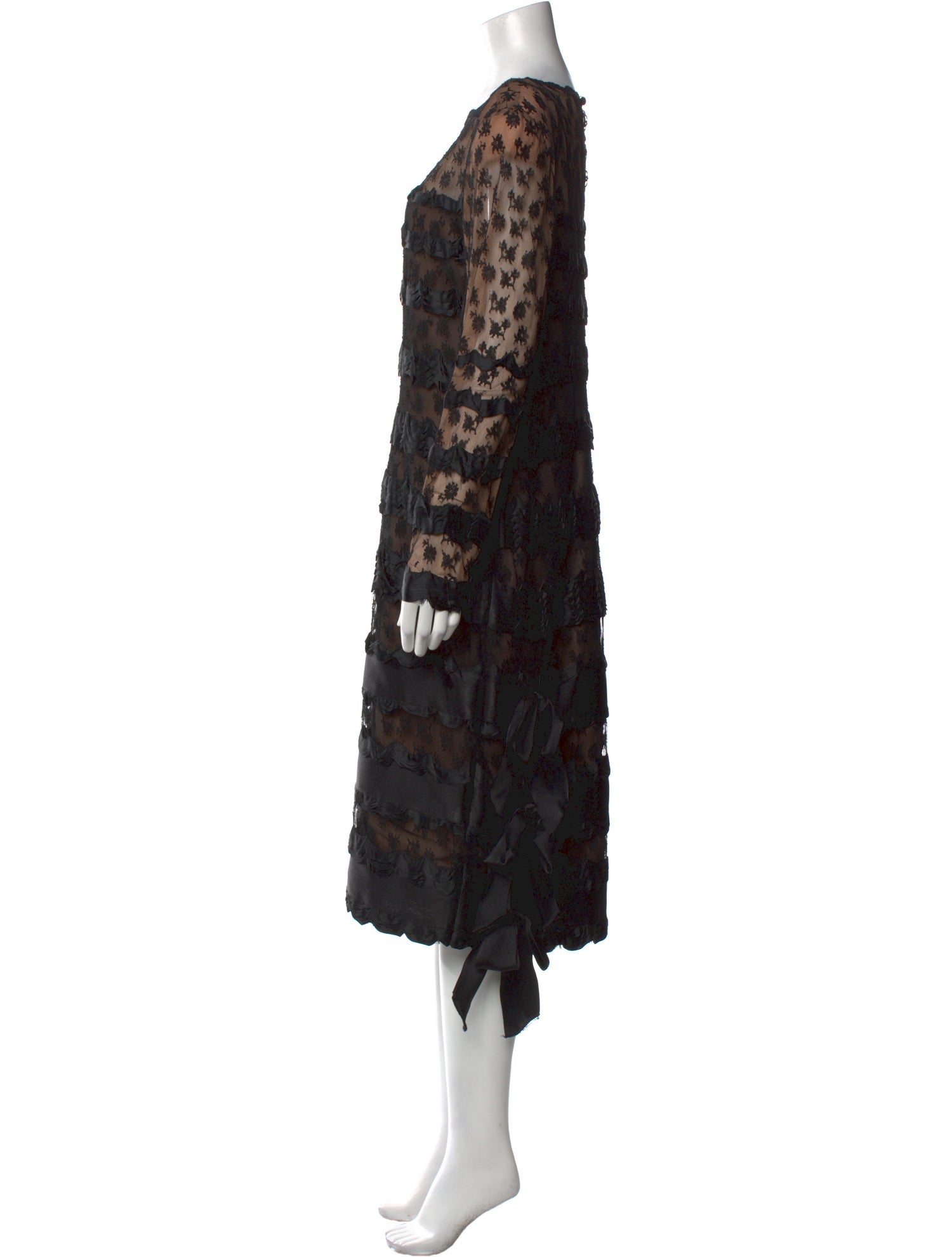 Bill Blass Vintage Midi Length Dress