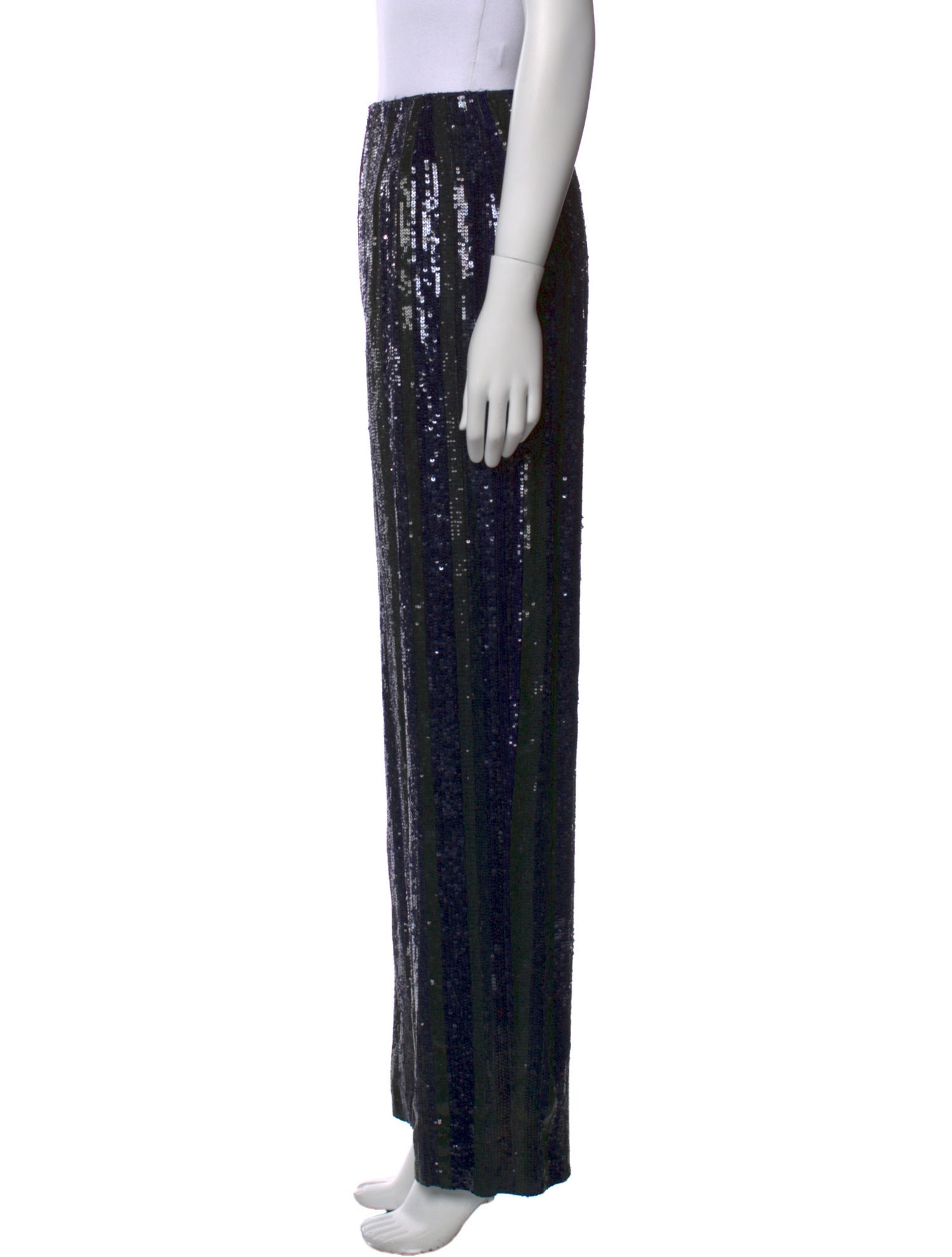 Bill Blass Sequin Wide Leg Pants
