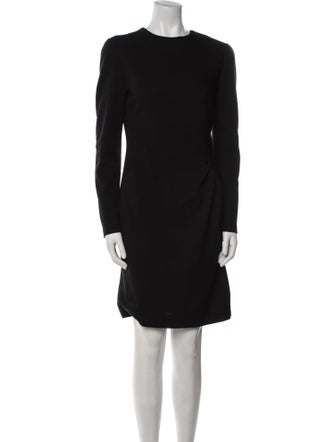 Bill Blass Wool Knee-Length Dress