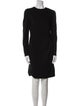 Bill Blass Wool Knee-Length Dress