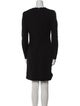 Bill Blass Wool Knee-Length Dress