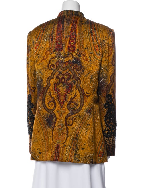 Bill Blass Paisley Print Evening Jacket