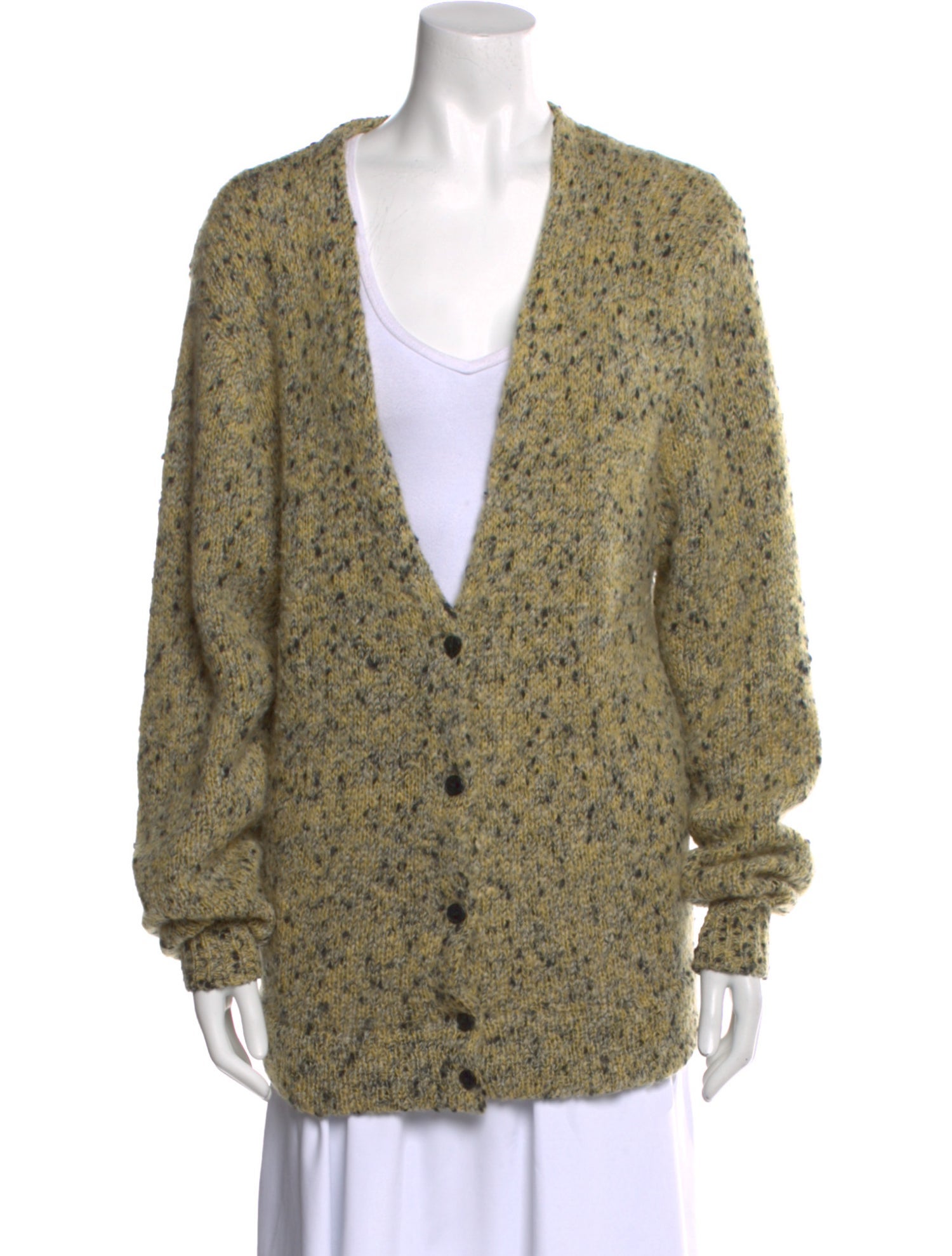 Bill Blass Mohair V-Neck Sweater