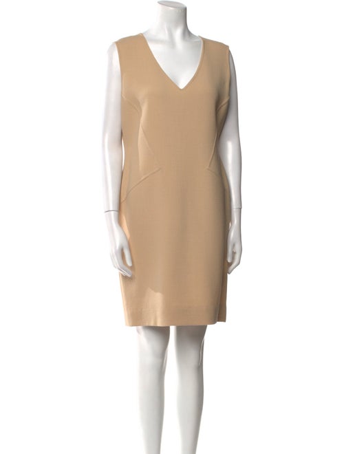Bill Blass V-Neck Mini Dress