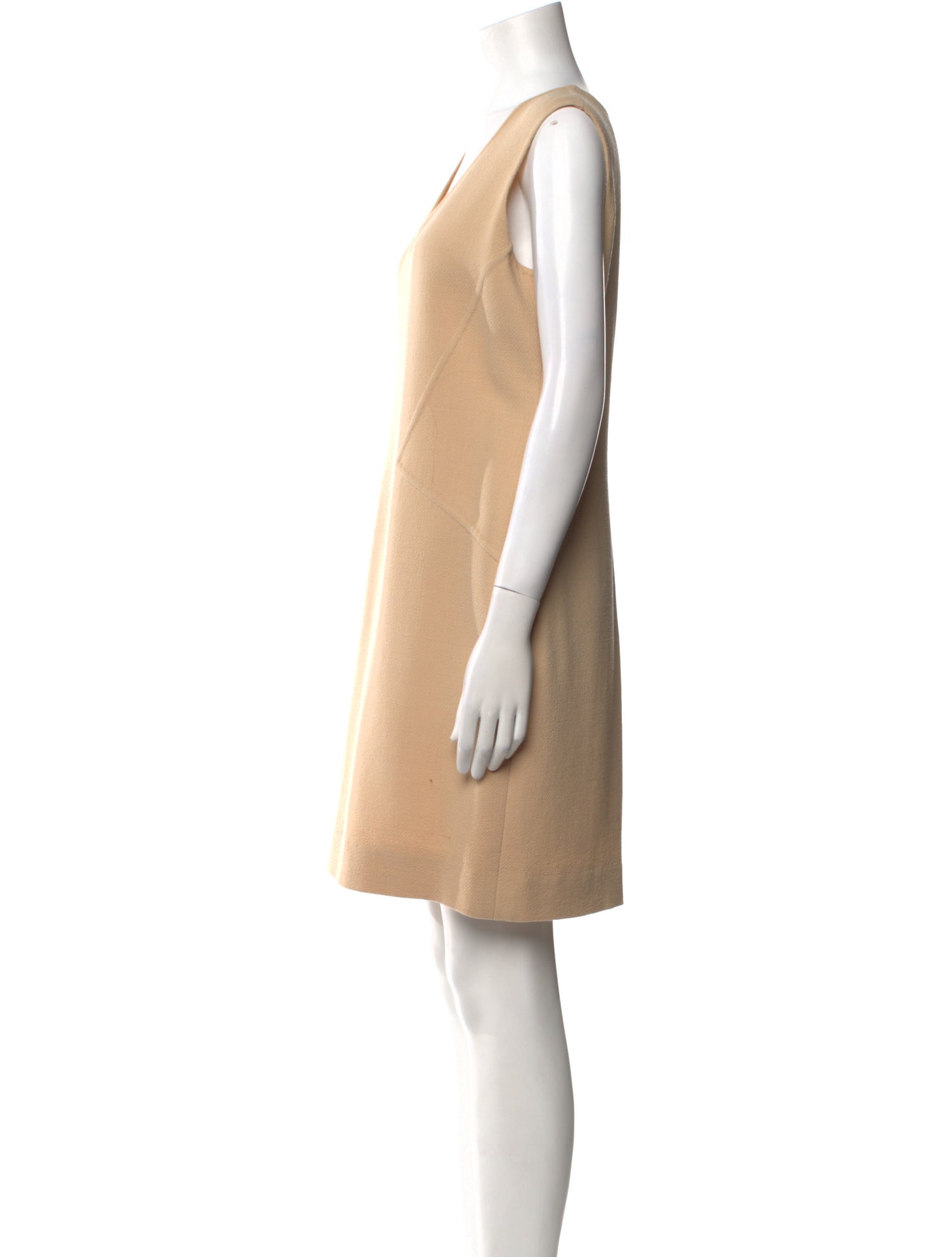 Bill Blass V-Neck Mini Dress