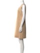 Bill Blass V-Neck Mini Dress