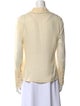 Bill Blass Long Sleeve Button-Up Top