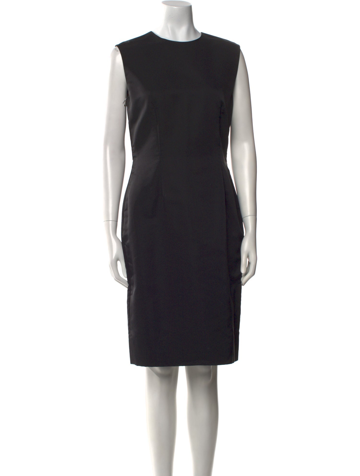 Bill Blass Crew Neck Knee-Length Dress
