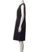 Bill Blass Crew Neck Knee-Length Dress