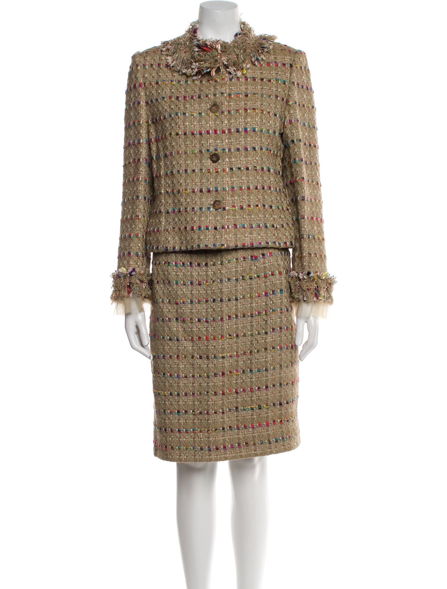 Bill Blass Vintage 2000's Skirt Set